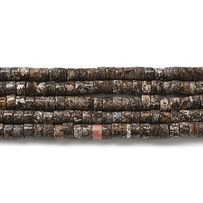 Природные снежинка обсидиан бисер нитей&nbsp;G-E612-A07-1