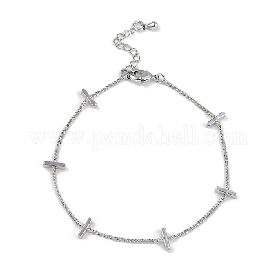 Латунные браслеты с покрытием для женщин BJEW-K244-08C-P-1