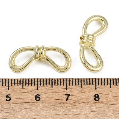 Бусины-бантики из сплава FIND-M079-02G-1