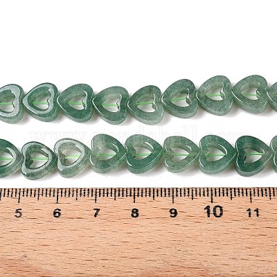 Естественный зеленый авантюрин бисер нитей G-N342-88-1