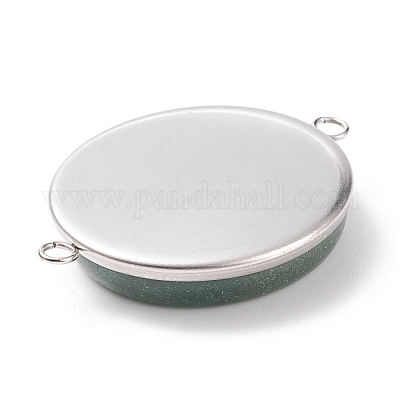 Шармы-соединители из натуральных и синтетических камней PALLOY-JF01647-1