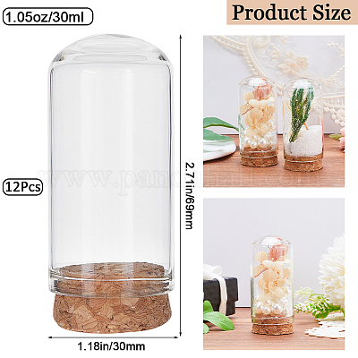 クリアガラスドームカバー 装飾ショーケース クローシュ ベルジャー