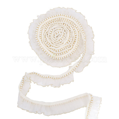 5 ярд органзы с цветочным кружевом OCOR-GL0001-11-1