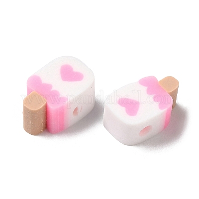 Бусины из полимерной глины  CLAY-H005-18B-01-1