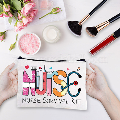 Мешки для хранения из поликоттонового холста ABAG-WH0029-110-1