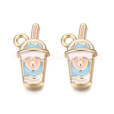 Экологически чистые подвески для молочных коктейлей из цинкового сплава ENAM-R051-16-02G-NR-1