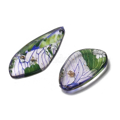 4 шт. подвески в виде крыльев бабочки из прозрачной эпоксидной смолы RESI-C057-02A-1