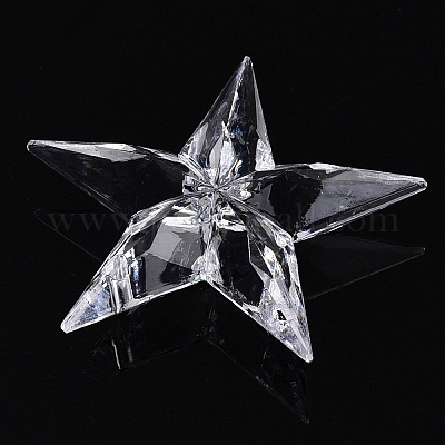 Прозрачные акриловые подвески&nbsp;TACR-T028-09A-1