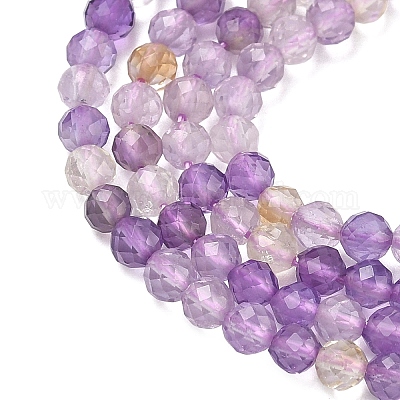 Природные Аметрин бисер нитей&nbsp;G-K407-A01-3mm-1