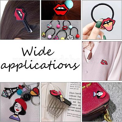 28шт 7-х стилей акриловый кабошон FIND-CA0005-20-1