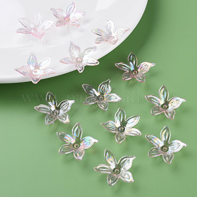 Прозрачные акриловые бусины MACR-S373-102-C02-1