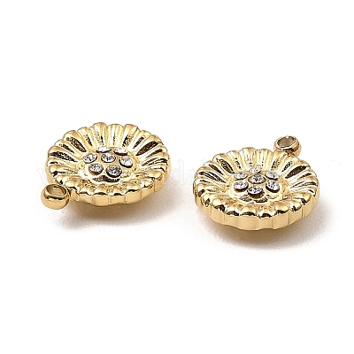 Ионное покрытие (ip) нержавеющая сталь 316 с подвесками из стразов STAS-K258-05G-1