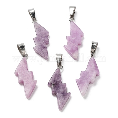 Подвески из натурального фосфосидерита G-C057-01P-08-1
