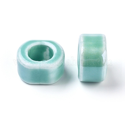 Фарфоровые бусины ручной работы PORC-S496-L-1