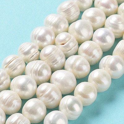 Нити из натурального культивированного пресноводного жемчуга PEAR-E019-12-1