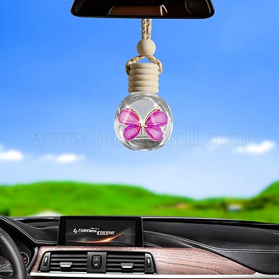 8 мл стеклянные флаконы для духов с узором в виде бабочки PW-WG01BC1-05-1