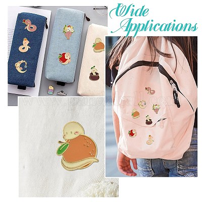 14 шт. 7 шт. эмалевые булавки в виде змеи JEWB-CJ0001-55-1