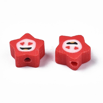 Бусины из полимерной глины  CLAY-SZ0001-92-1