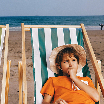 Стул в полоску с узором из ткани Оксфорд AJEW-WH0348-853B-1