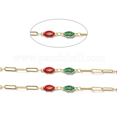 Эмалированные цепочки ручной работы CHC-M024-05G-01-1