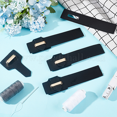 PU искусственная кожа пришить пряжки DIY-WH0292-53B-1