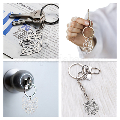 Брелок из нержавеющей стали KEYC-UN0001-001-1