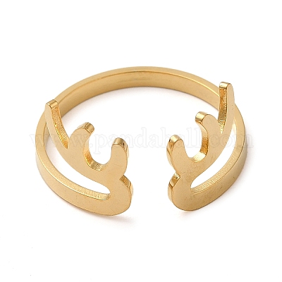 Кольца-манжеты из нержавеющей стали 304 RJEW-G299-03G-1