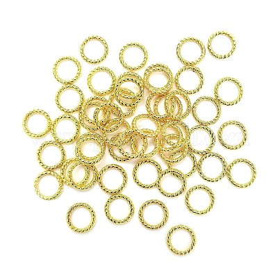 Латунные соединительные колечки&nbsp;LS-KK-WH0035-39-1