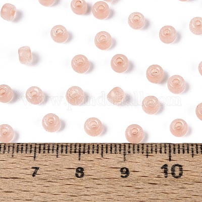 6/0 прозрачный внутри цветной стеклянный бисер SEED-N008-08M-1