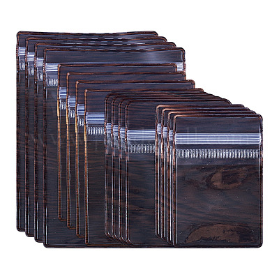 40 шт. 4 шт. ПВХ-пакеты с застежкой-молнией OPP-TA0001-18B-1