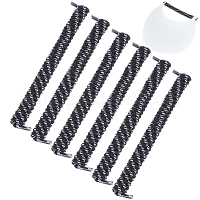 Шнурки из полиэстера и латекса с пружинами DIY-WH0723-030C-1