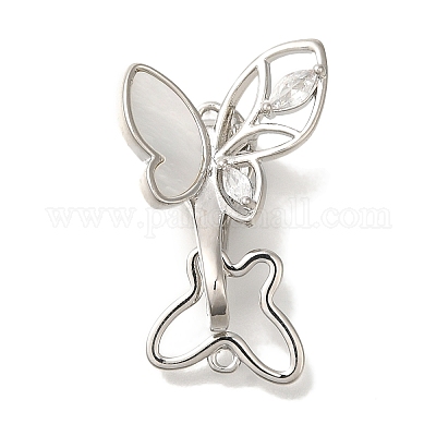 Застежки-защелки из латуни KK-K389-133P-1