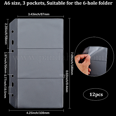 12 шт. страниц ПВХ для переплета FIND-SP0003-97A-1