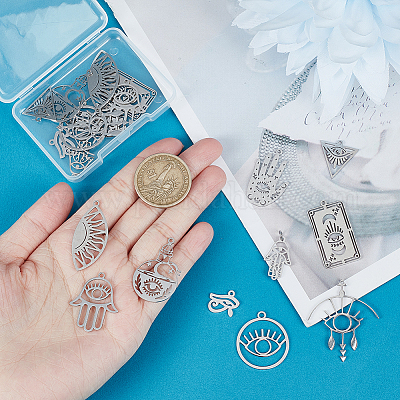 20 шт. 10 подвески из нержавеющей стали 201 STAS-DC0009-95-1