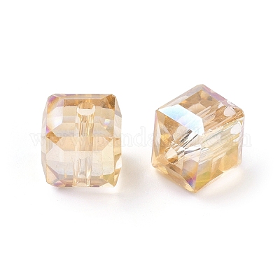 Perles en verre electroplate&nbsp;EGLA-E006-1Q-1