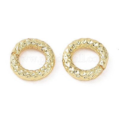 Покрытие стойки латунные открытые кольца для прыжков KK-B076-20G-1