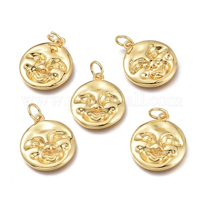 Латунные подвески KK-Q764-09G-1