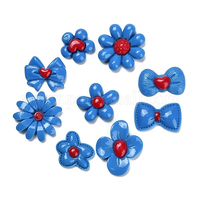 Непрозрачные кабошоны из смолы CRES-I049-02-1