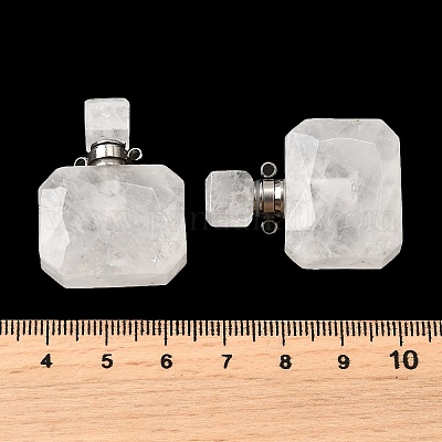 Подвески для флаконов с драгоценными камнями G-L623-11P-1