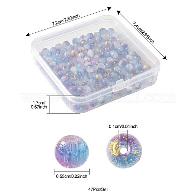 141шт кошачий глаз бусины CE-FS0001-03B-1