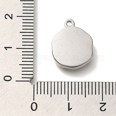 Подвески из нержавеющей стали 304 с защитой от потускнения STAS-P371-021P-01-1