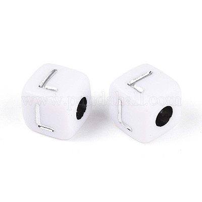 Непрозрачные акриловые бусины SACR-T035-03L-1