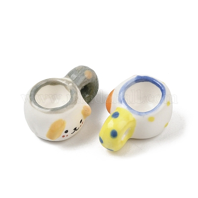 Фарфора ручной работы подвески PORC-Z003-07D-1