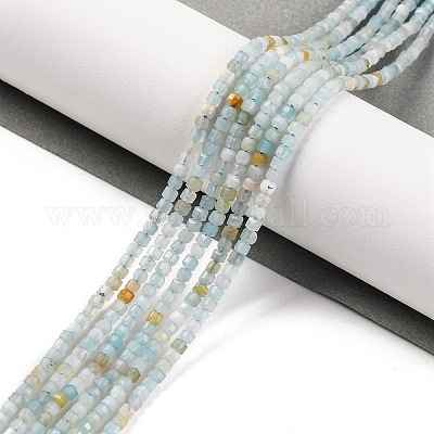 Натуральный цветок амазонитовые бусины пряди G-F770-A03-02-1