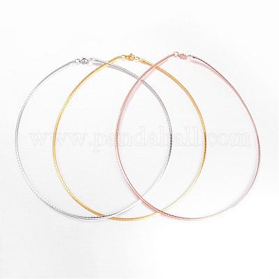 Ожерелья из нержавеющей стали 304 NJEW-D274-01-1