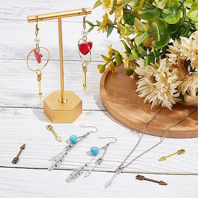 60 шт. 3-х цветные подвески в тибетском стиле TIBEP-SC0002-31-1