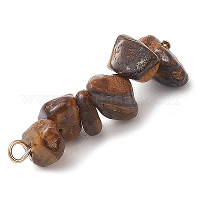 Подвески градиентного цвета с натуральным цитрином PALLOY-JF02795-08-1