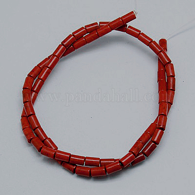 Синтетических нитей бирюзовые бусы TURQ-G120-3x5mm-07-1