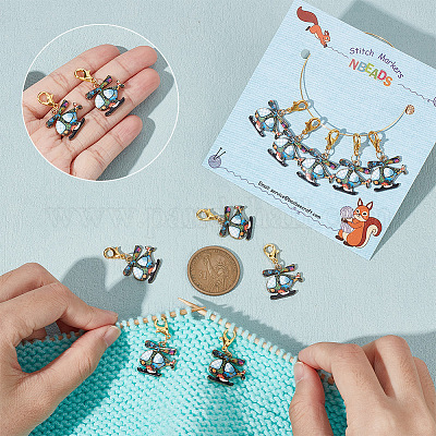 Подвеска-вертолет маркеры петель HJEW-AB00338-1