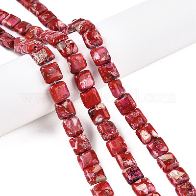 Натуральные имперские нитки из яшмы G-S355-90C-A-1